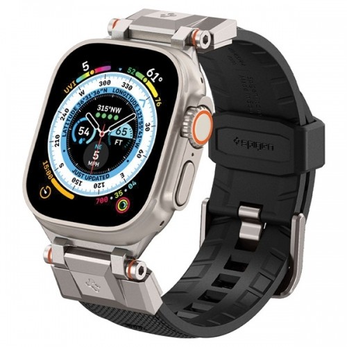 Spigen DuraPro Armor Apple Watch 4|5|6|7|SE 42|44|45|49 mm czarny|black AMP06065 image 5