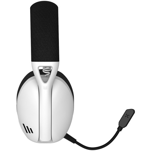 CANYON Ego GH-13, Gaming BT headset, +virtual 7.1 support in 2.4G mode, with chipset BK3288X, BT version 5.2, cable 1.8M, size: 198x184x79mm, White image 5