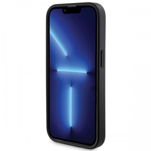 Zestaw Guess GUBPM5P15L4GEMGK iPhone 15 Pro 6.1" hardcase + Powerbank 5000mAh MagSafe czarny|black 4G Metal Logo image 5