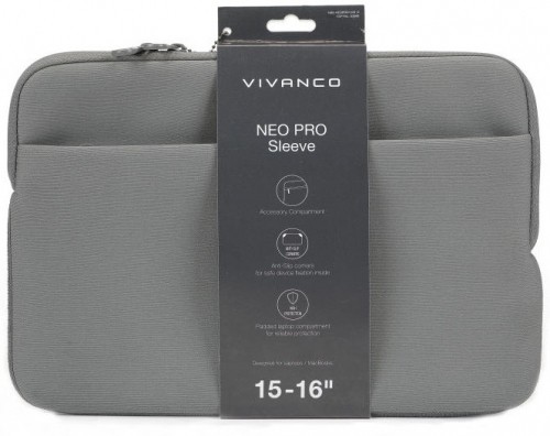 Vivanco notebook sleeve Neo Pro 15-16", grey image 5
