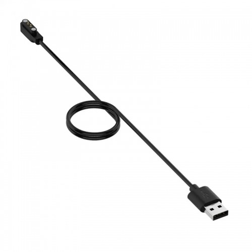 iWear CH2 Universāls USB 1m Vada Lādētājs Viedajam Pulkstenim 2-pin 4mm magnētisks image 5