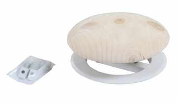 Harvia SAS24250 Sauna air valve 100 mm, pine Gaisa vārsts, priede