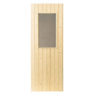 HARVIA SZ458 Saunas durvju logs 4 x 8, satīns, 400 x 850 mm