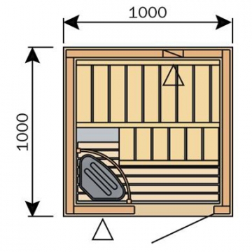 HARVIA Variant Futura SZF1010 sauna