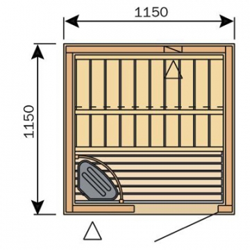 HARVIA Variant Futura SZF1212 sauna