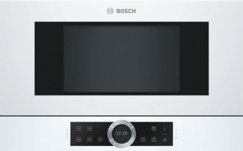 Bosch BFR634GW1 mikroviļņu krāsns, iebūv. Serie 8, balta,labā eņģe image 1
