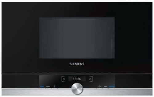 Siemens iebūv. mikroviļņu krāsns,38cm, iQ700, kreisā eņģe image 1