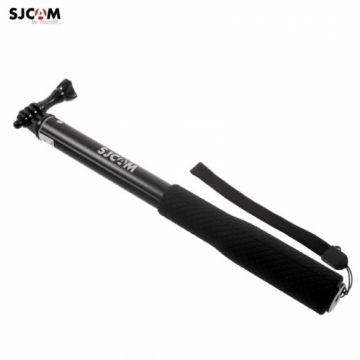 SJCam Oriģināls SJ4000 SJ5000 J6 J7 M10 M20 Universāls Selfie Stick stiprinājums (28-90cm) ar 22mm standart vītni Melns