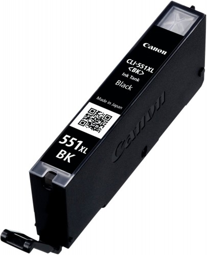 Canon tintes kasetne CLI-551XL, melna image 1