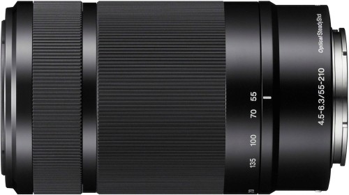 Sony E 55-210мм f/4.5-6.3 OSS объектив, черный image 1