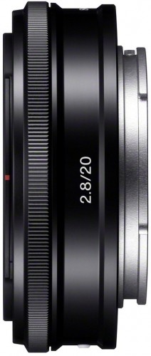 Sony E 20mm f/2.8 objektīvs image 1