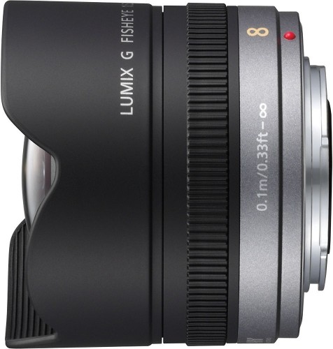 Panasonic Lumix G 8mm f/3.5 Fisheye objektīvs image 1