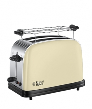Russell Hobbs 23334-56 RH Colours Classic Cream 2 slice compact