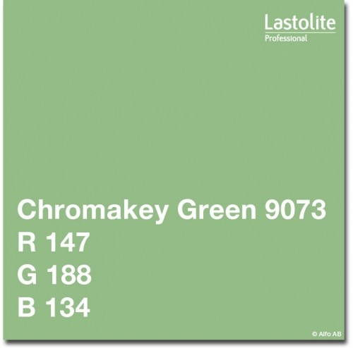 Lastolite бумажный фон 2,75×11м, Chromakey зеленый (9073) image 1