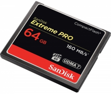 Sandisk карта памяти CF 64GB ExtremePro 160MB/s