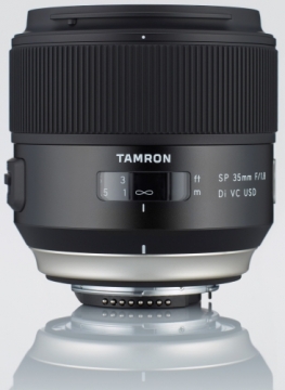 Tamron SP 35mm f/1.8 Di VC USD lens for Nikon