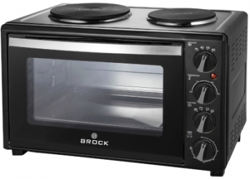 Brock Electronics Brock Cepeškrāsns ar sildvirsmām TO 3002 B, 30L