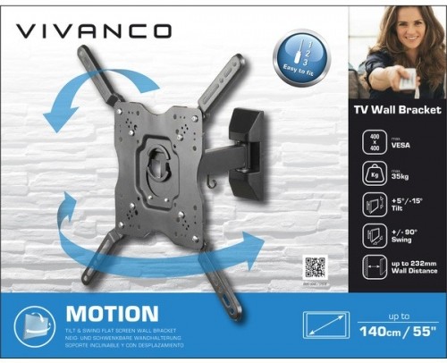 Vivanco TV wall mount Motion BMO 6040 image 4