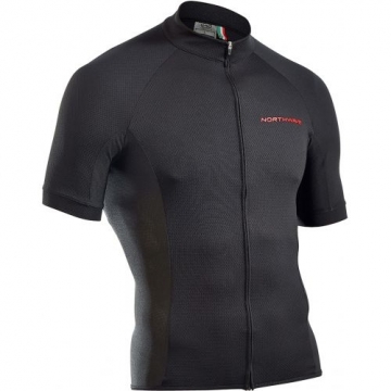 Northwave Force Jersey Short Sleeves / Melna / XL