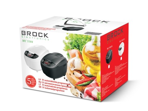 Brock Electronics Мультиварка BROCK MC 5104 W image 2