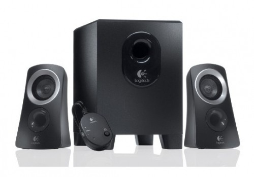 LOGITECH Z313 Speakers 2.1 black image 1