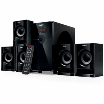 Speakers SVEN HT-201, black (80W, Bluetooth, FM, USB/SD, Display, RC unit)