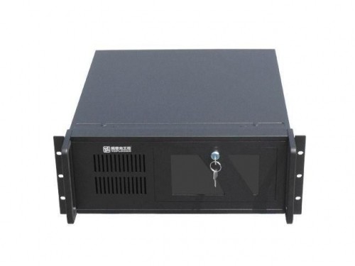 Gembird 19'' Rack-mount server chassis (4U), black image 1