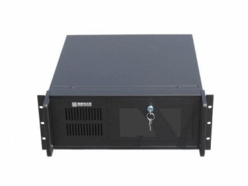 Gembird 19'' Rack-mount server chassis (4U), black