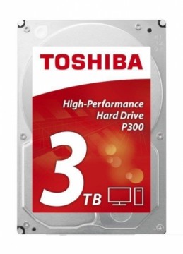 Dysk twardy Toshiba P300, 3.5'', 3TB, SATA/600, 7200RPM, 64MB cache