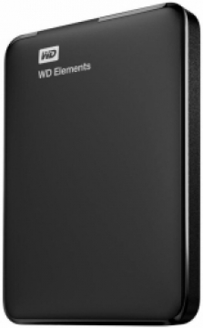 Western Digital Ārējais cietais disks WD Elements 2TB Black