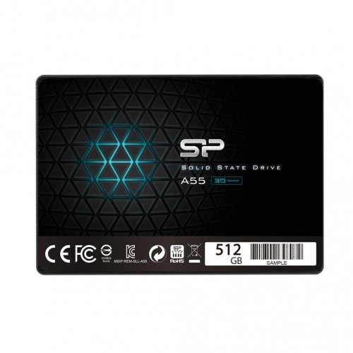Silicon Power SSD Ace A55 512GB 2.5'', SATA III 6GB/s, 560/530 MB/s, 3D NAND image 1