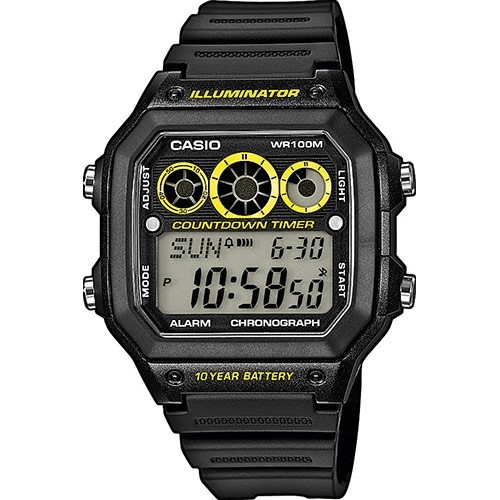 Casio AE-1300WH-1AVEF Vīriešu rokas pulkstenis image 1