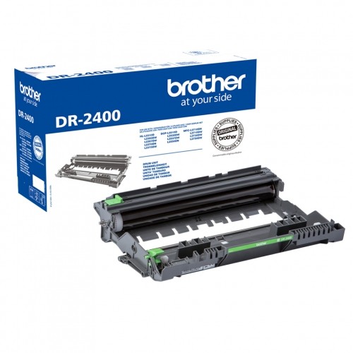 Brother DR-2400 Fotocilindrs 12`000 lapām (HL-L2310, DCP-L2510, MFC-L2710) image 1