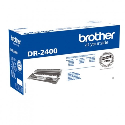 Brother DR-2400 Fotocilindrs 12`000 lapām (HL-L2310, DCP-L2510, MFC-L2710) image 3
