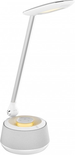 Platinet galda lampa ar skaļruni un USB lādētāju PDLU9A 18W (44123) image 1