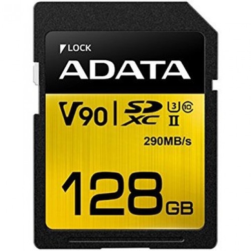 ADATA SDXC 128GB UHS-II U3 CLASS10 COLOR BOX image 1