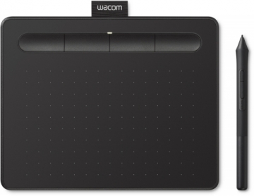 Wacom graphics tablet Intuos S, черный