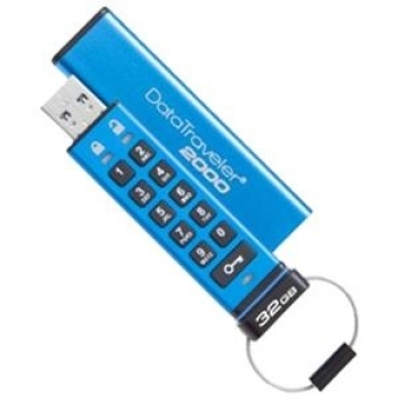 Kingston 32GB DataTraveler 2000, AES Encryption, USB 3.0