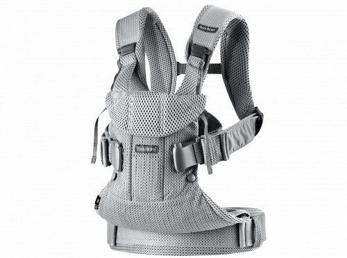 BABYBJÖRN Baby Carrier One Air Silver 098004 image 1