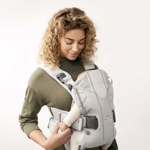 BABYBJÖRN Baby Carrier One Air Silver 098004 image 4