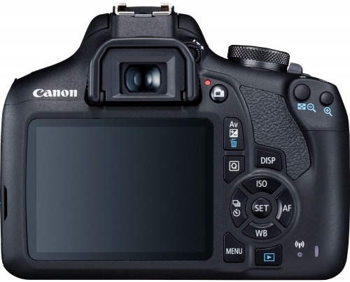 Canon EOS 2000D + 18-55 мм III Kit, черный image 1