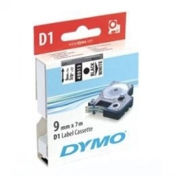 *Marķēšanas lente DYMO D1 9mmx7m sarkana/balta