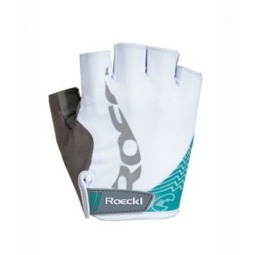 Roeckl Doria / Balta / Zaļa / 7.5