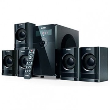 Speakers SVEN HT-200, black (80W, FM, USB/SD, Display, RC unit)