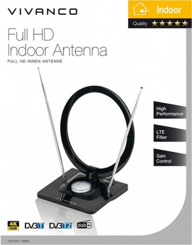 Vivanco indoor antenna TVA3050 (38885) image 1