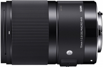 Sigma 70mm f/2.8 DG Macro Art objektīvs priekš Canon
