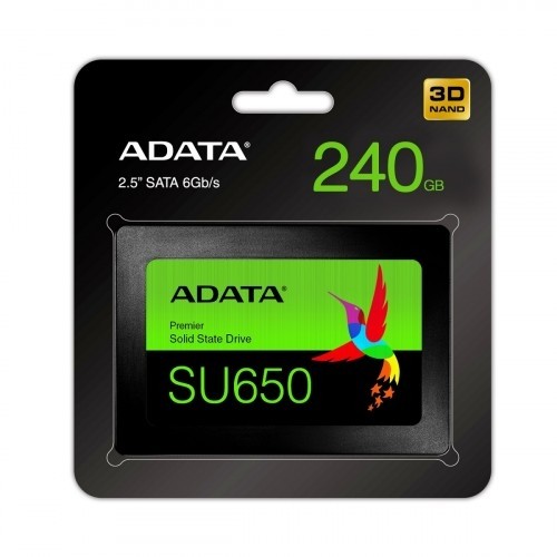 Adata SSD Ultimate SU650 240G 2.5 S3 3D TLC Retail image 1