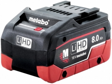 Akumulators 18V / 8,0 Ah LiHD, Metabo