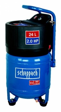 Bezeļļas vertikālais kompresors HC 24V, Scheppach