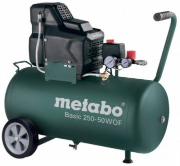 Kompresors Basic 250-50 W OF, bez eļļas, Metabo